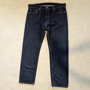 Levi's 505 Dark Wash Straight Jeans | Size 40/32